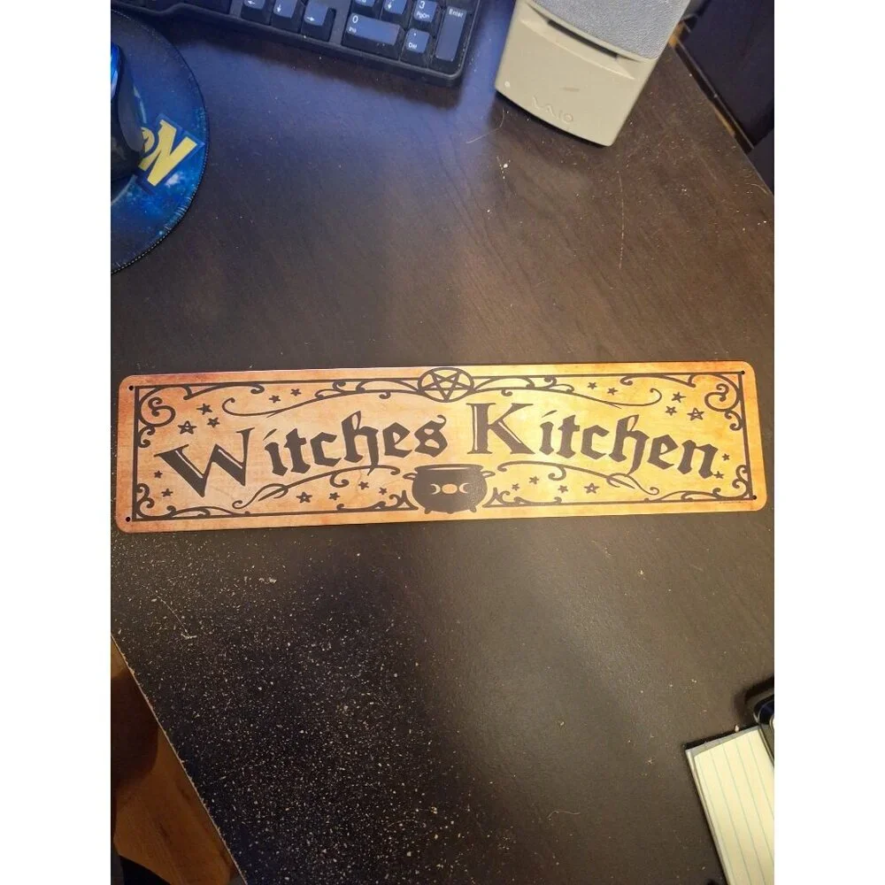 Witches Kitchen Metal Tin Sign 4